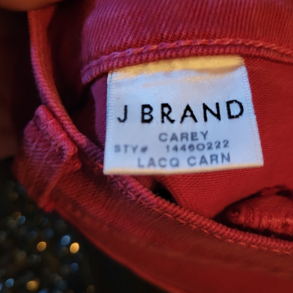 * * J BRAND stretchy zipper jeans. Zipper pockets Final Discount - Picture 8 of 10